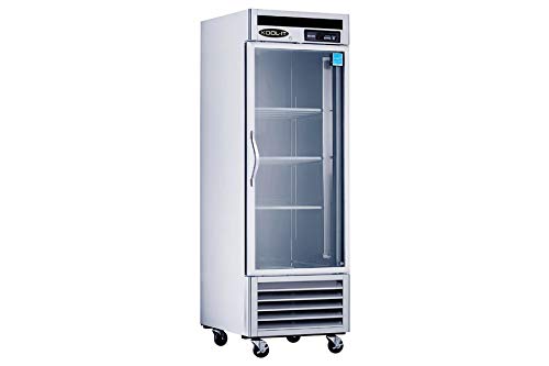 Kool-it KBSR-1G- Single Glass Door Refrigerator Bottom Mount
