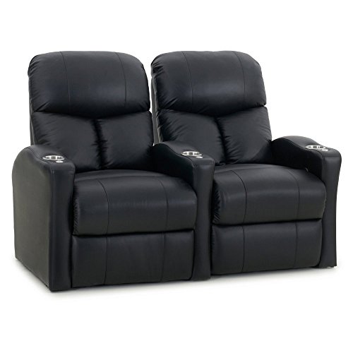 Octane Seating Octane Bolt XS400 Leather Home Theater Recliner Set (Row of 2)