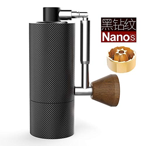 NANO best small hand crank coffee grinder 2020 portable adjustable setting conical burr Mill for pour over espresso