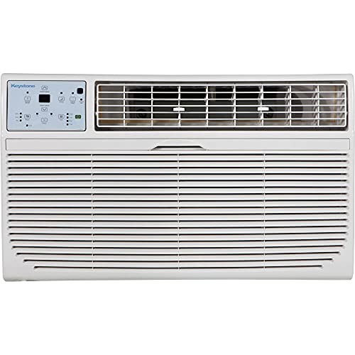 Keystone, KSTAT12-2C Energy Star 12,000 BTU 230V Through-the-Wall Air Conditioner with Follow Me LCD Remote Control, 14.500, White