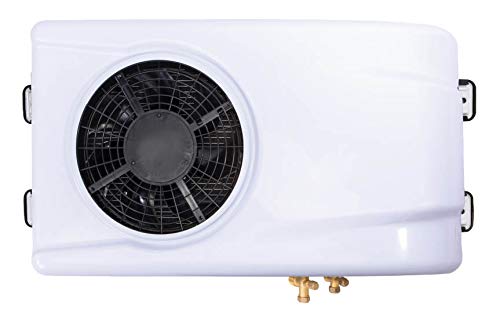 ACDC 24V Air Conditioner, Battery Powered, 6000 BTU, 20 SEER, R134A Refrigerant pre-filled, Complete Mini-Split A/C with 10ft Rubber Hose Installation Kit and Mounting Bracket