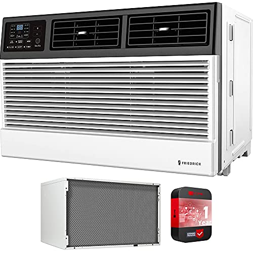 Friedrich UCT12A30A Uni-Fit 12,000 BTU 230V Smart Through-the-Wall Air Conditioner Bundle with Friedrich USC Wall Sleeve and 1 Year Extended Protection Plan